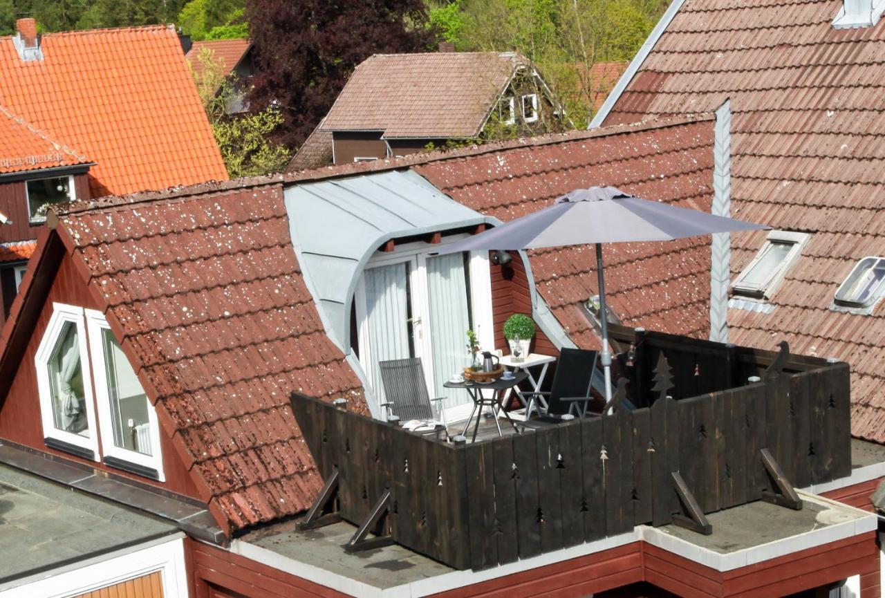 Harzer Rabe Apartment Braunlage Bagian luar foto